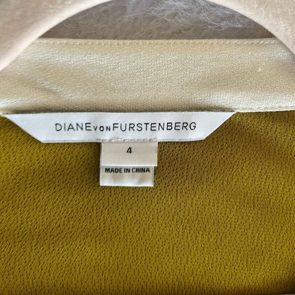 Diane Von Furstenberg Mustard Bag